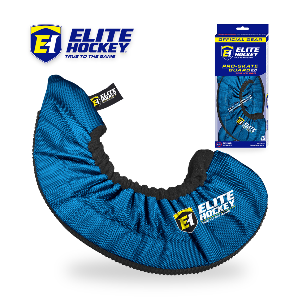 Elite Hockey Pro-Skate Guard V2.0 – Electric Blue