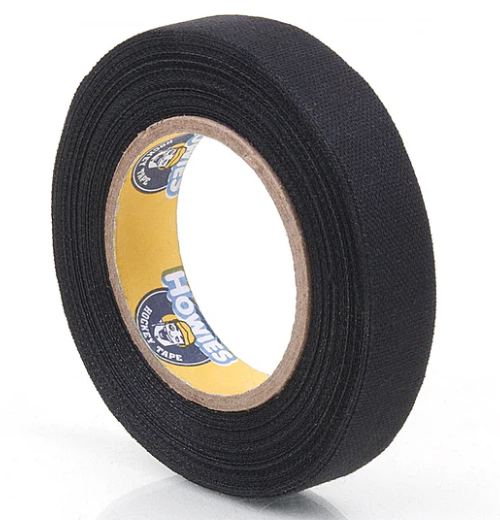 Howies Black 1/2" Knob Tape